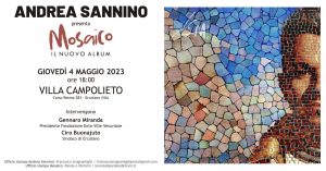 Andrea Sannino, presentazione Mosaico a Villa Campolieto