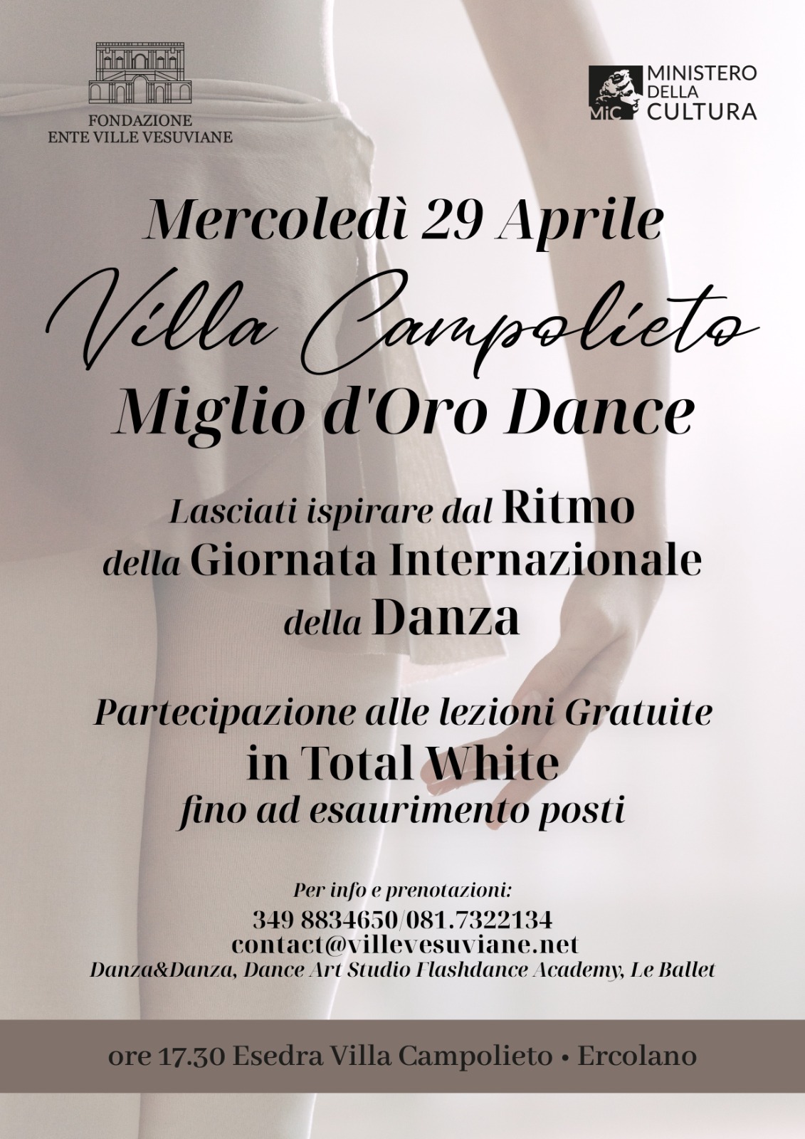 Villa Campolieto - Miglio d'Oro Dance - 29 Aprile 2026