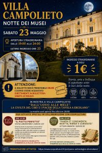 Notte dei Musei Villa Campolieto - 23 Maggio 2026