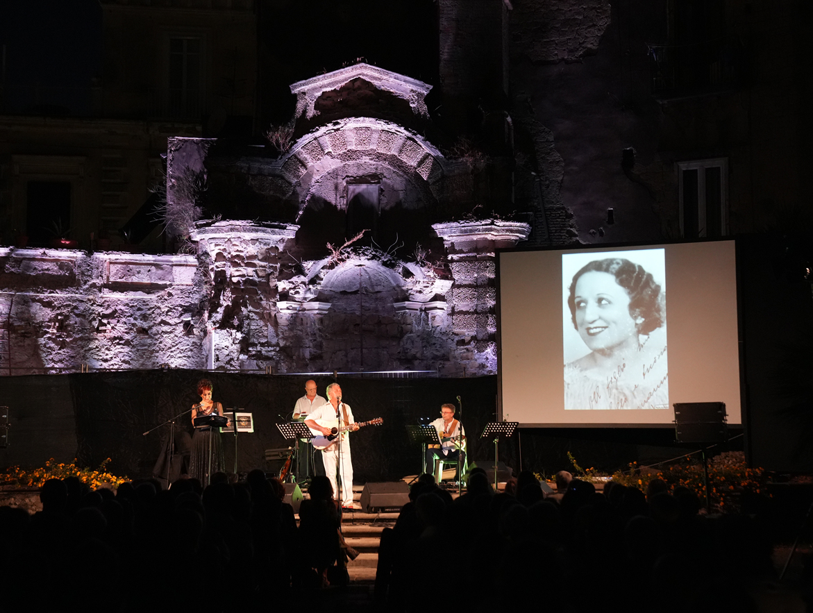A Villa Campolieto torna alla città l’edicola vanvitelliana (ANSA)